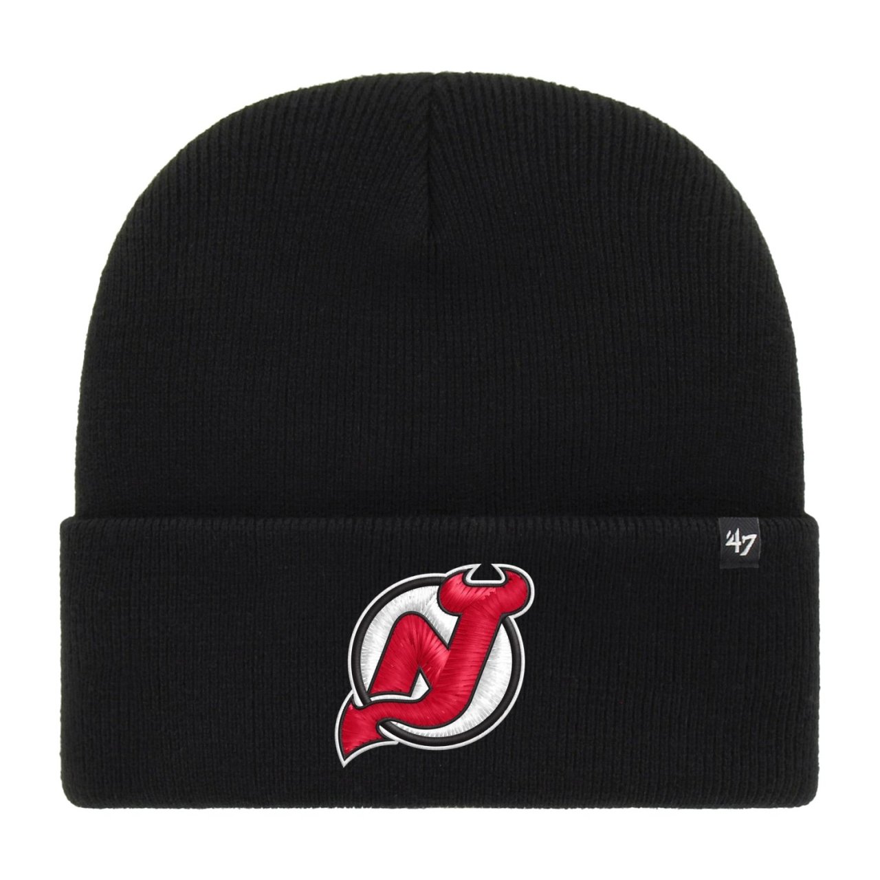 47 Brand Pánská zimní čepice New Jersey Devils NHL Haymaker '47 CUFF KNIT