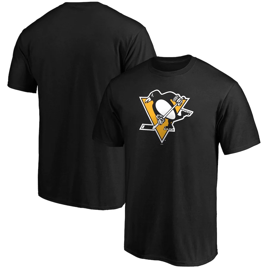 E-shop Fanatics Tričko Pittsburgh Penguins Black Team Primary Logo