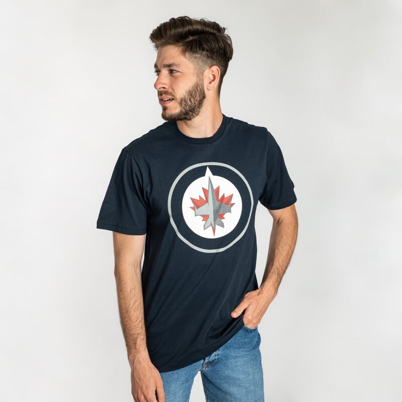 47 Brand Pánské tričko Winnipeg Jets NHL Imprint Echo Tee Veľkosť: M