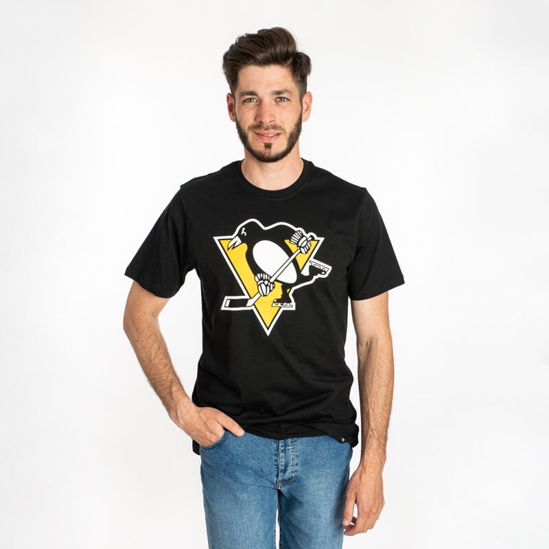 47 Brand Pánské tričko Pittsburgh Penguins NHL Imprint Echo Tee Veľkosť: M