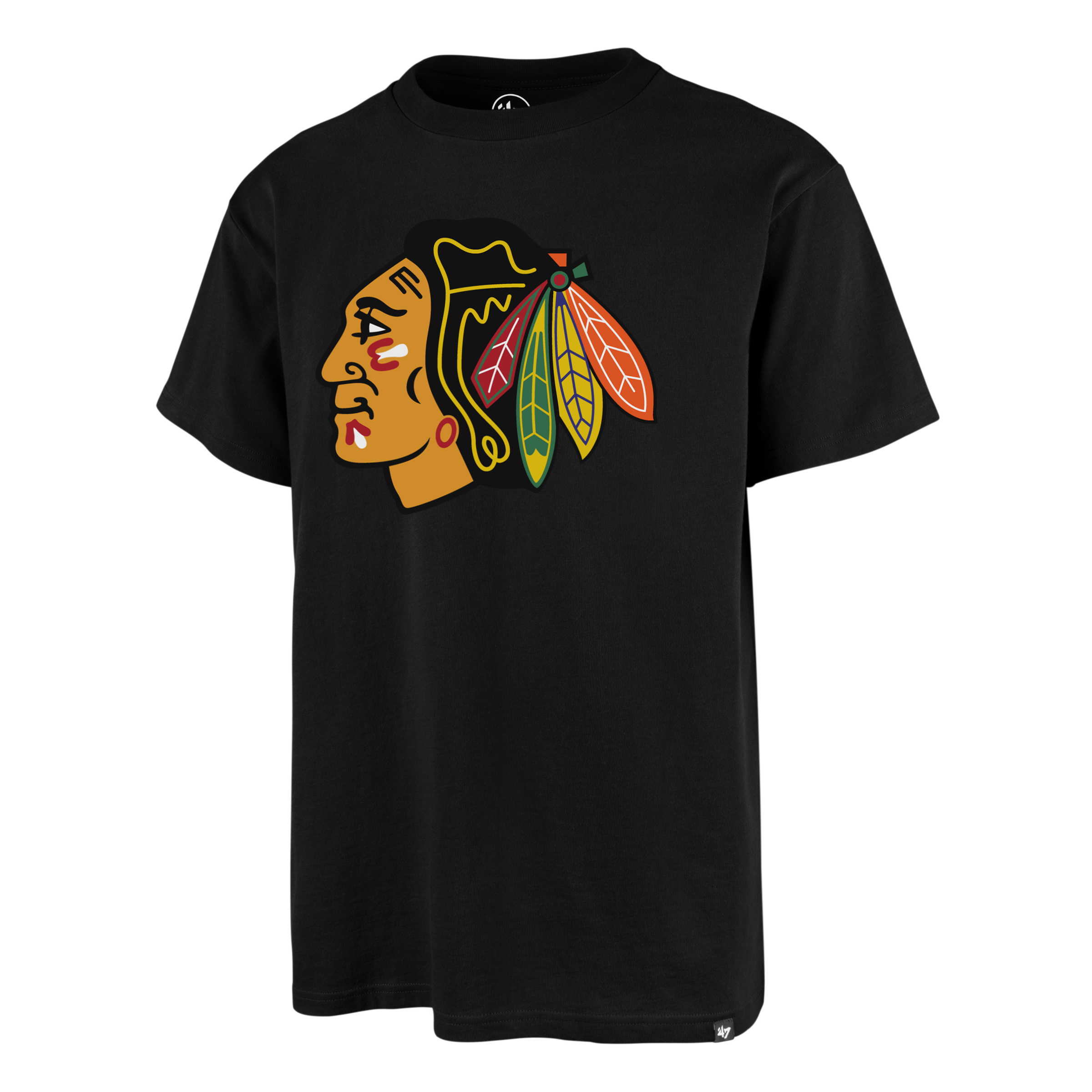 E-shop 47 Brand Pánske tričko Chicago Blackhawks NHL Imprint Echo Tee