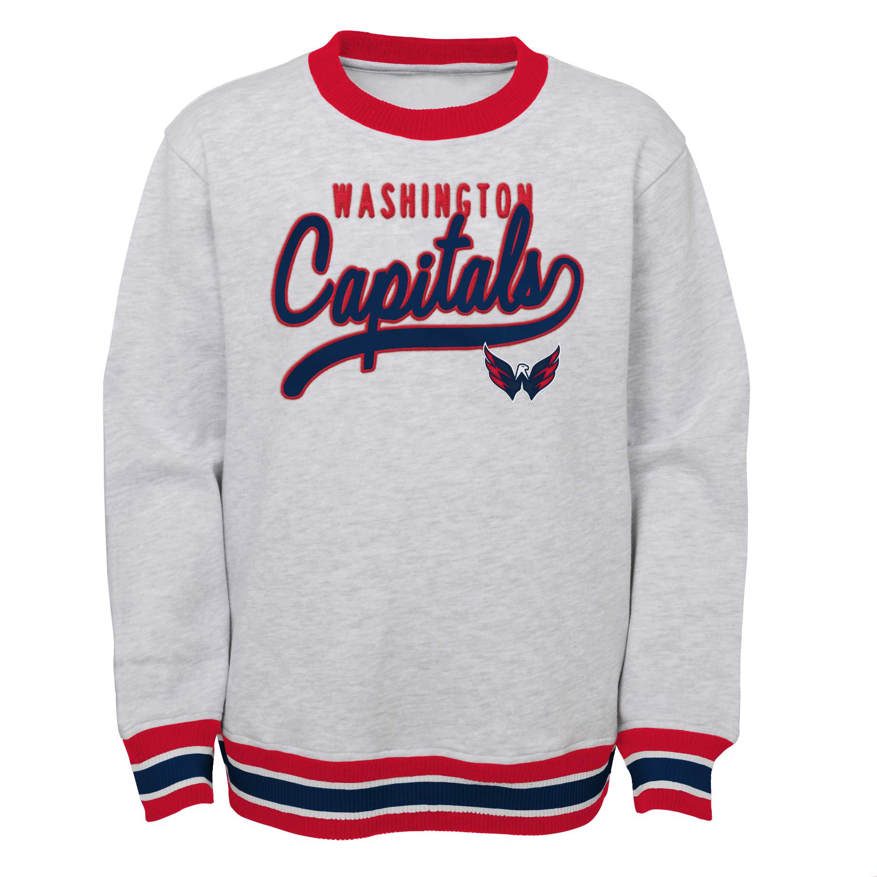 E-shop Outerstuff Detská mikina Washington Capitals NHL Legends Crew Neck Pullover