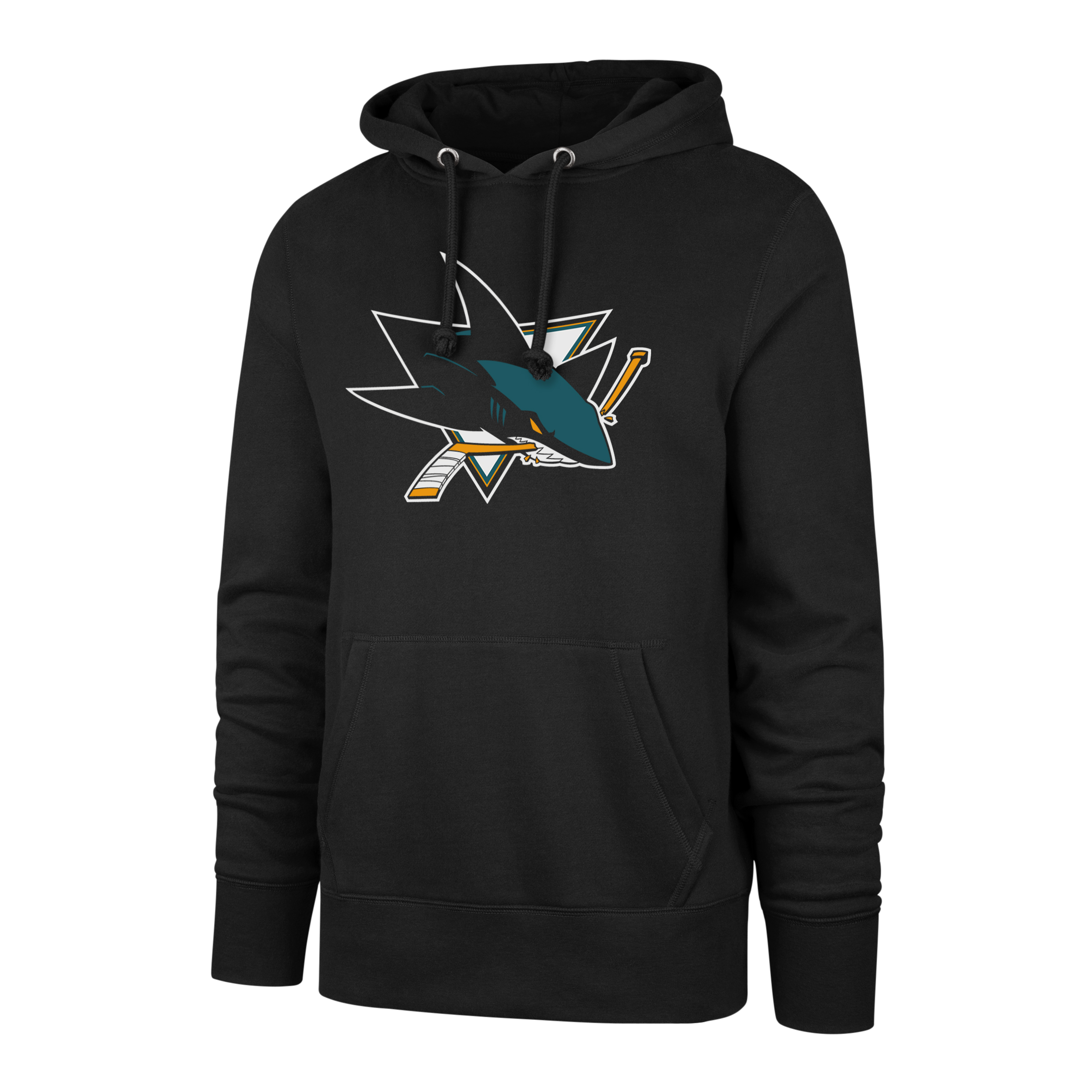47 Brand Mikina San Jose Sharks Imprint ’47 BURNSIDE Hood Veľkosť: M