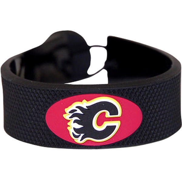 Gear for Sports Gumový Náramek Calgary Flames NHL