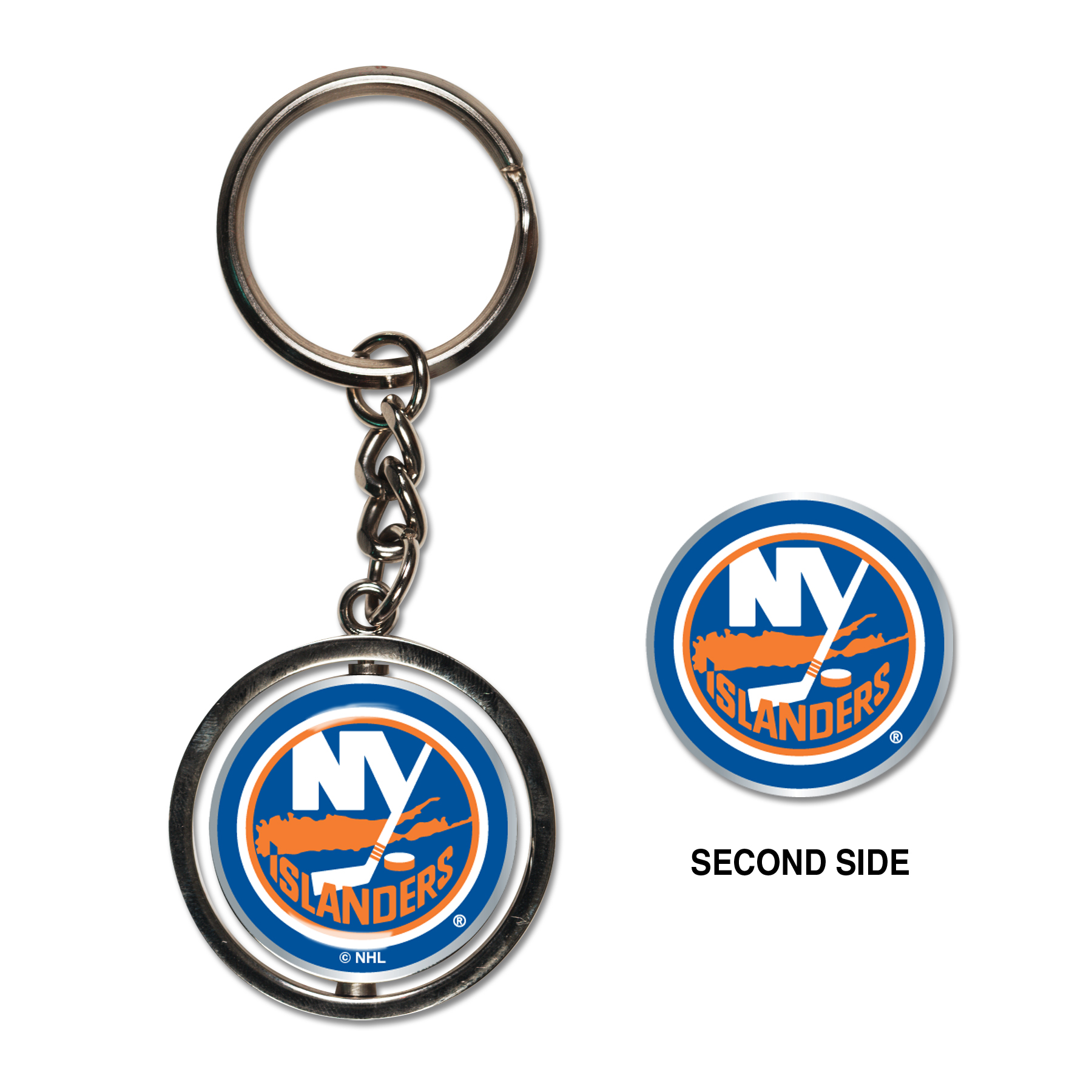 E-shop Wincraft Prívesok New York Islanders NHL Spinner Key Ring