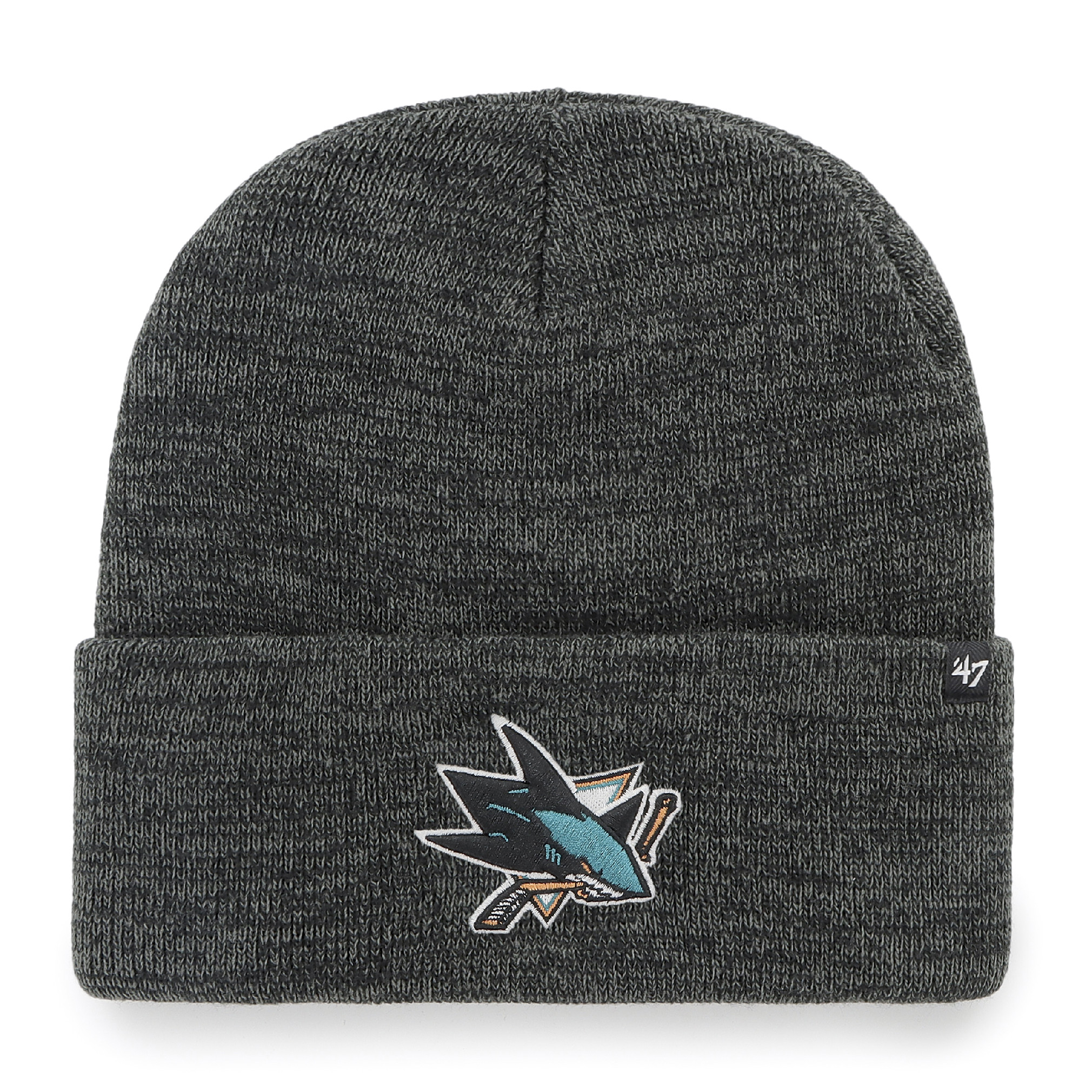 47 Brand Pánska zimná čiapka San Jose Sharks Tabernacle '47 CUFF KNIT