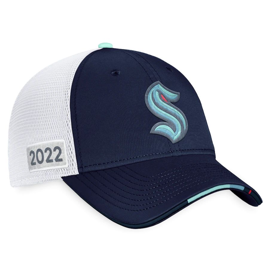 E-shop Fanatics Pánska šiltovka Seattle Kraken NHL 2022 Draft Authentic Pro On Stage Trucker Adjustable