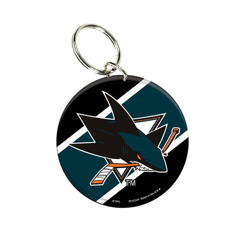 Wincraft Přívěšek na Klíče San Jose Sharks Team Logo Premium Acrylic Keychain