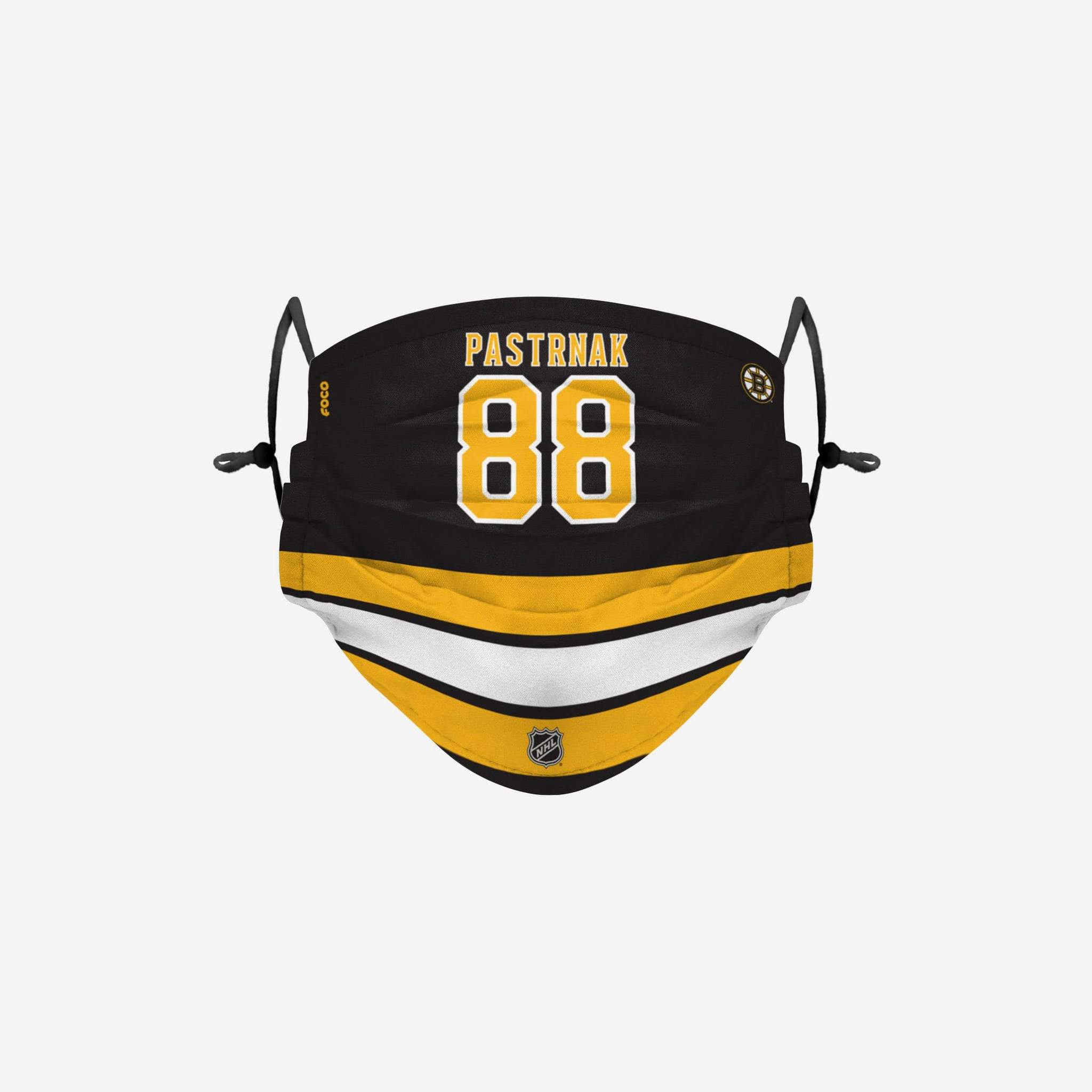 E-shop FOCO Rouška Boston Bruins NHL David Pastrnak 88 Adjustable face cover
