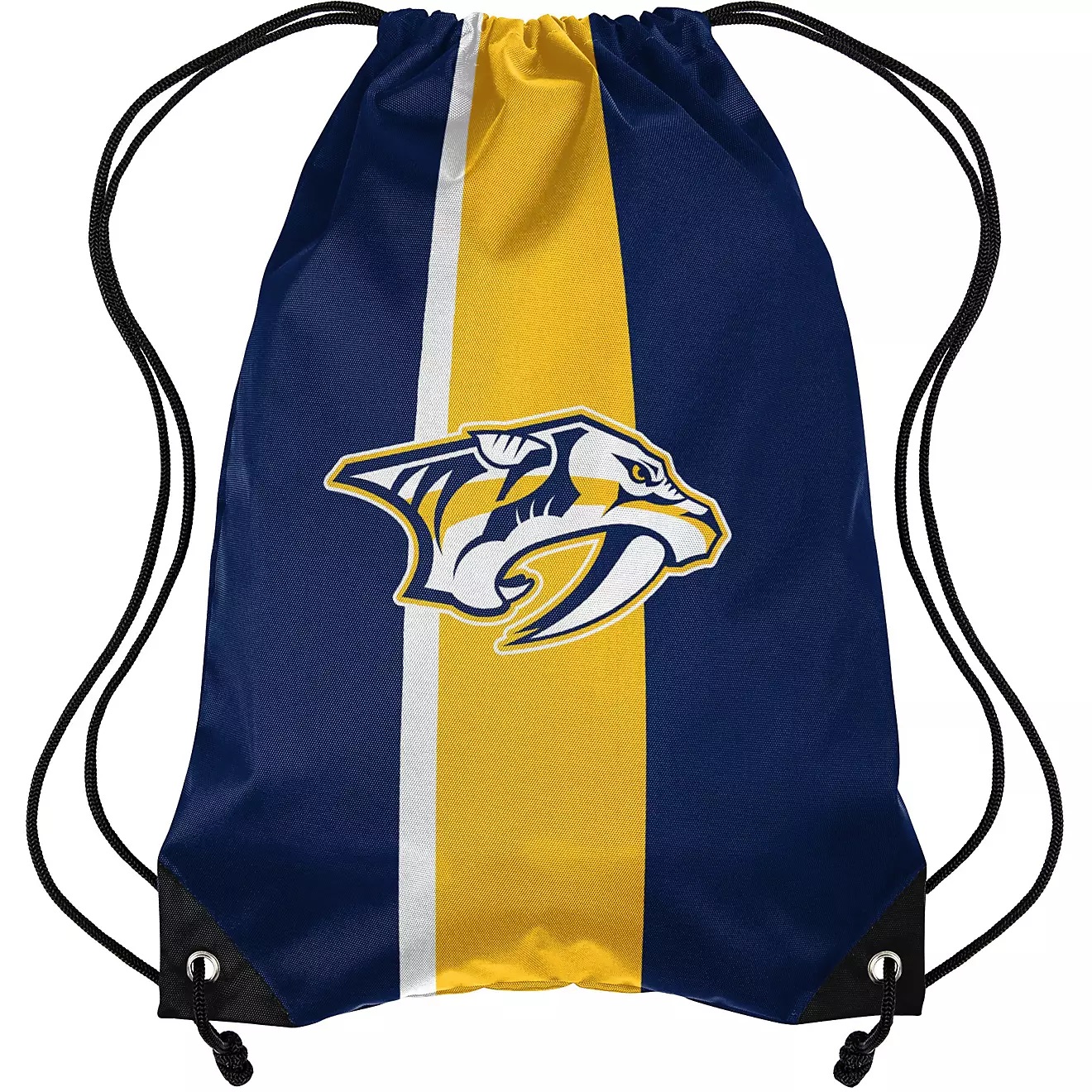 E-shop Vak Nashville Predators NHL FOCO Team Stripe Drawstring Backpack