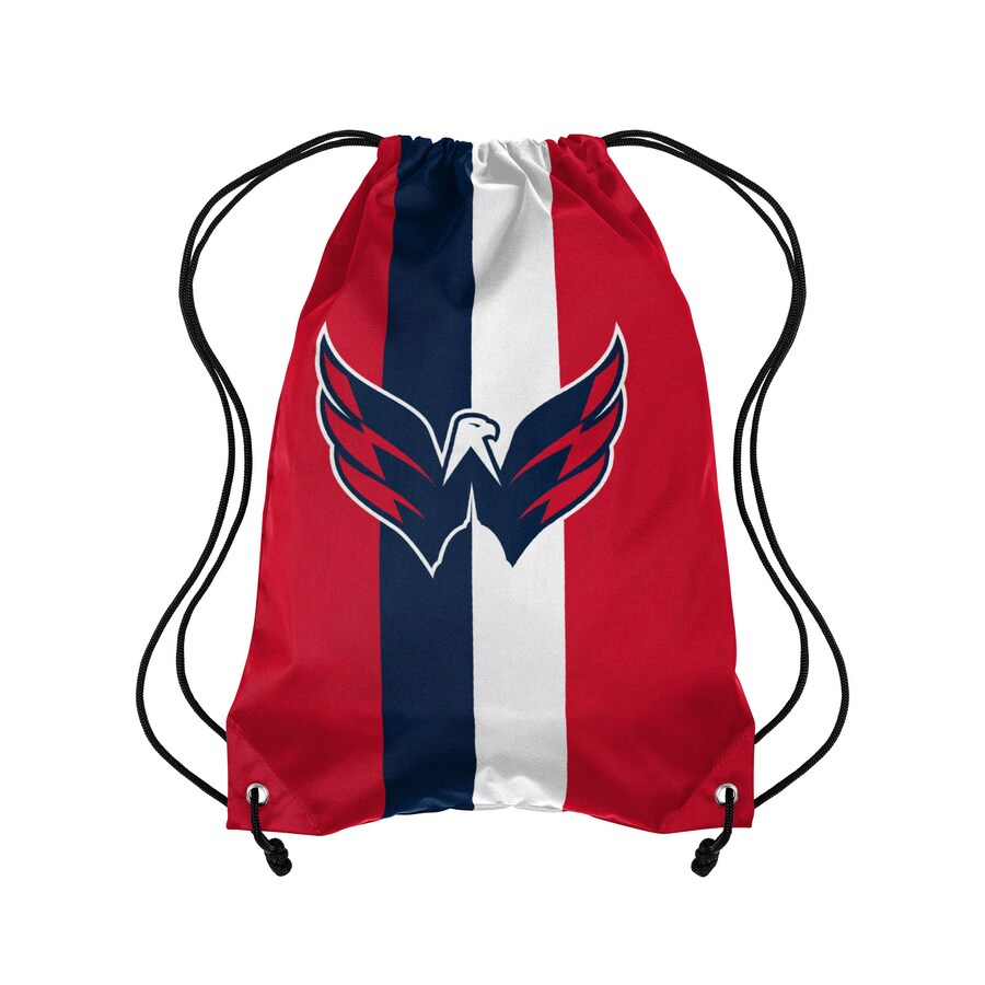 E-shop Vak Washington Capitals NHL FOCO Team Stripe Drawstring Backpack