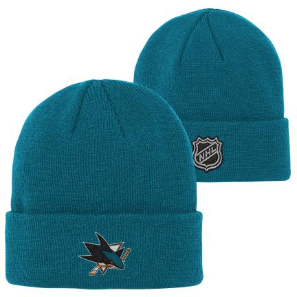 Outerstuff Detská zimná čiapka San Jose Sharks Cuff Knit