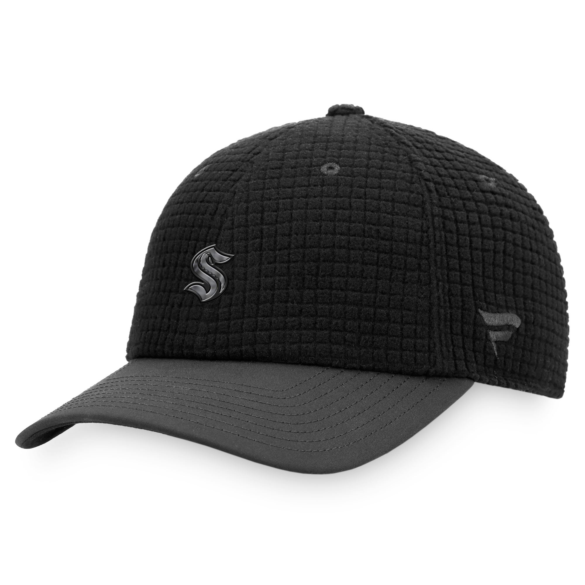 Pánska Šiltovka Seattle Kraken NHL Authentic Pro Black Ice Unstructured Snapback Cap Fanatics