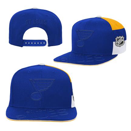E-shop Outerstuff Detská šiltovka St. Louis Blues NHL Faceoff Structured