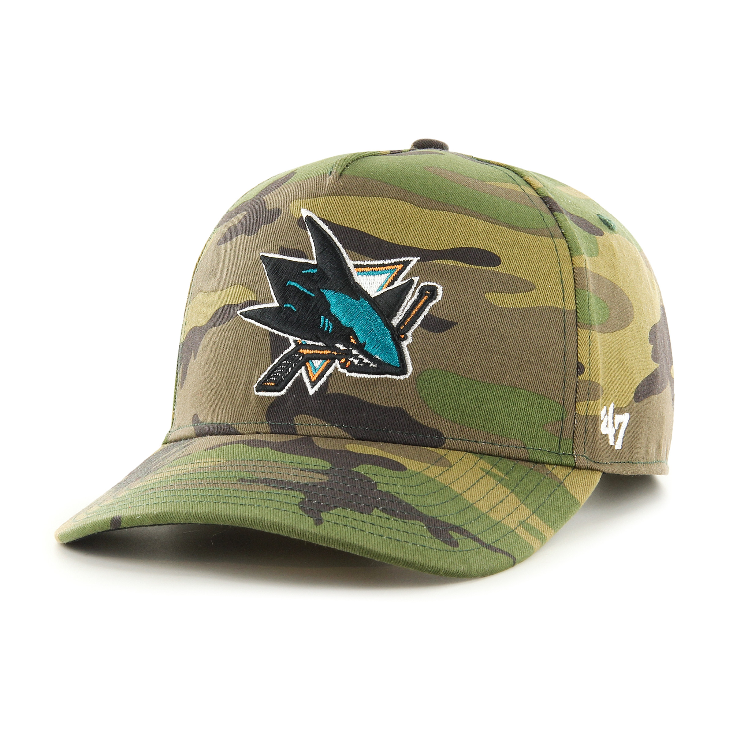 47 Brand Pánska Šiltovka San Jose Sharks Grove Snapback ’47 MVP DT NHL