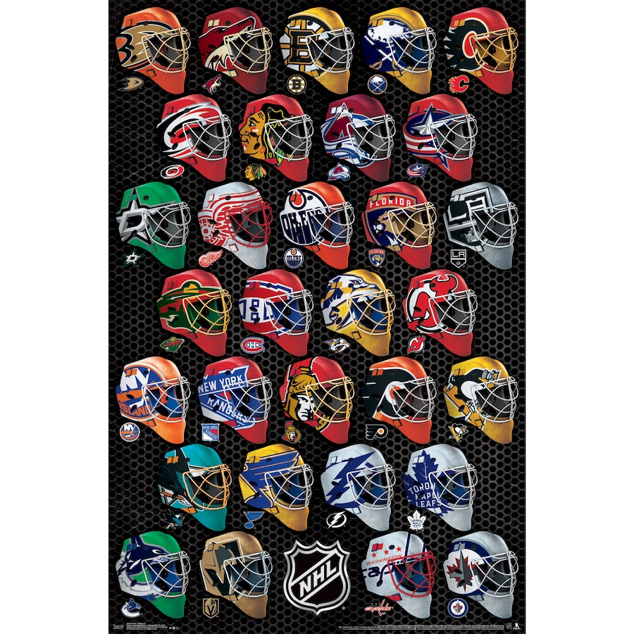 Trends International Plakát NHL Masky