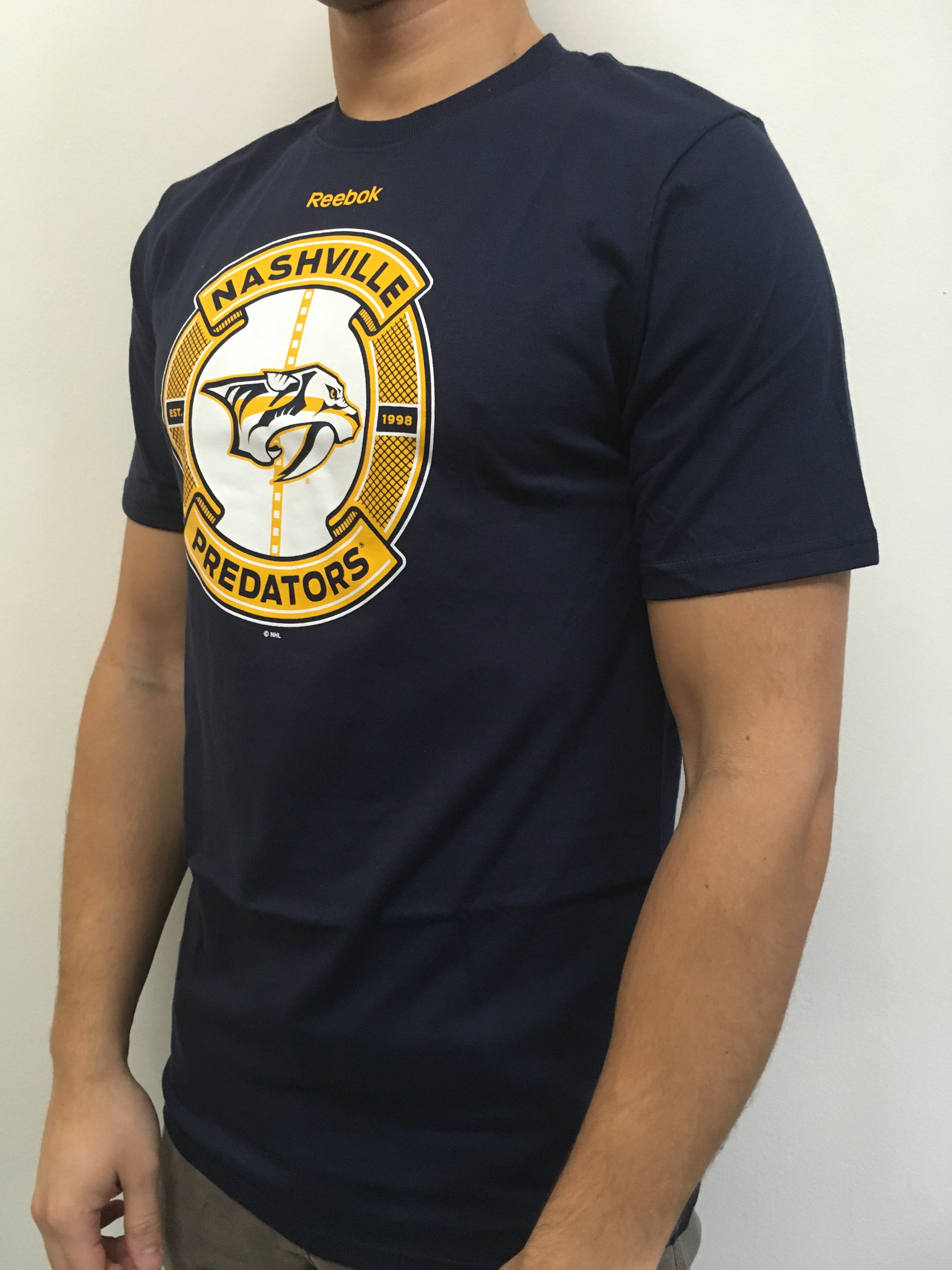 E-shop Reebok Pánske tričko Nashville Predators NHL Slick Pass Tee