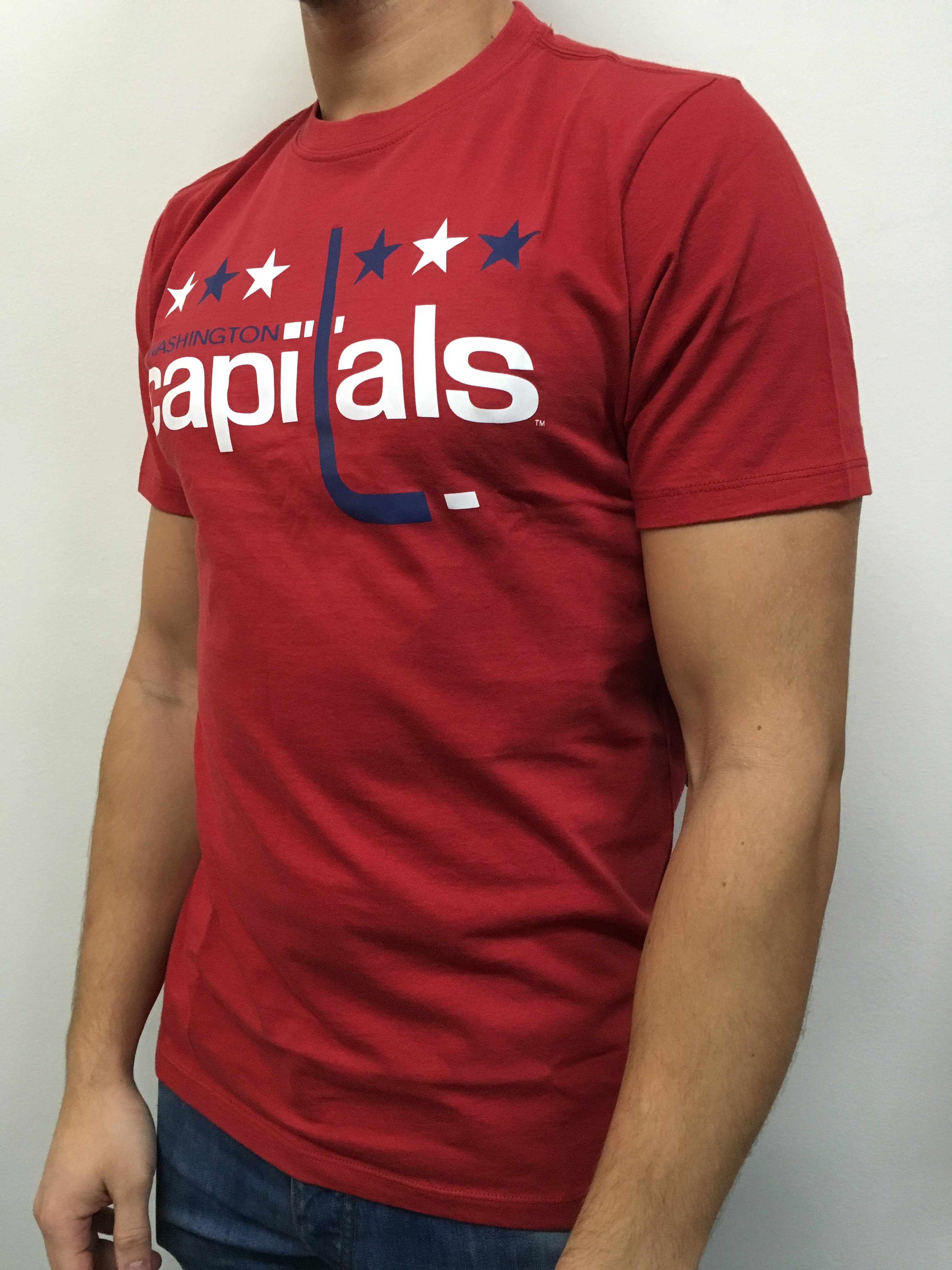 47 Brand Pánské tričko Washington Capitals NHL 47 Basic Logo Veľkosť: M