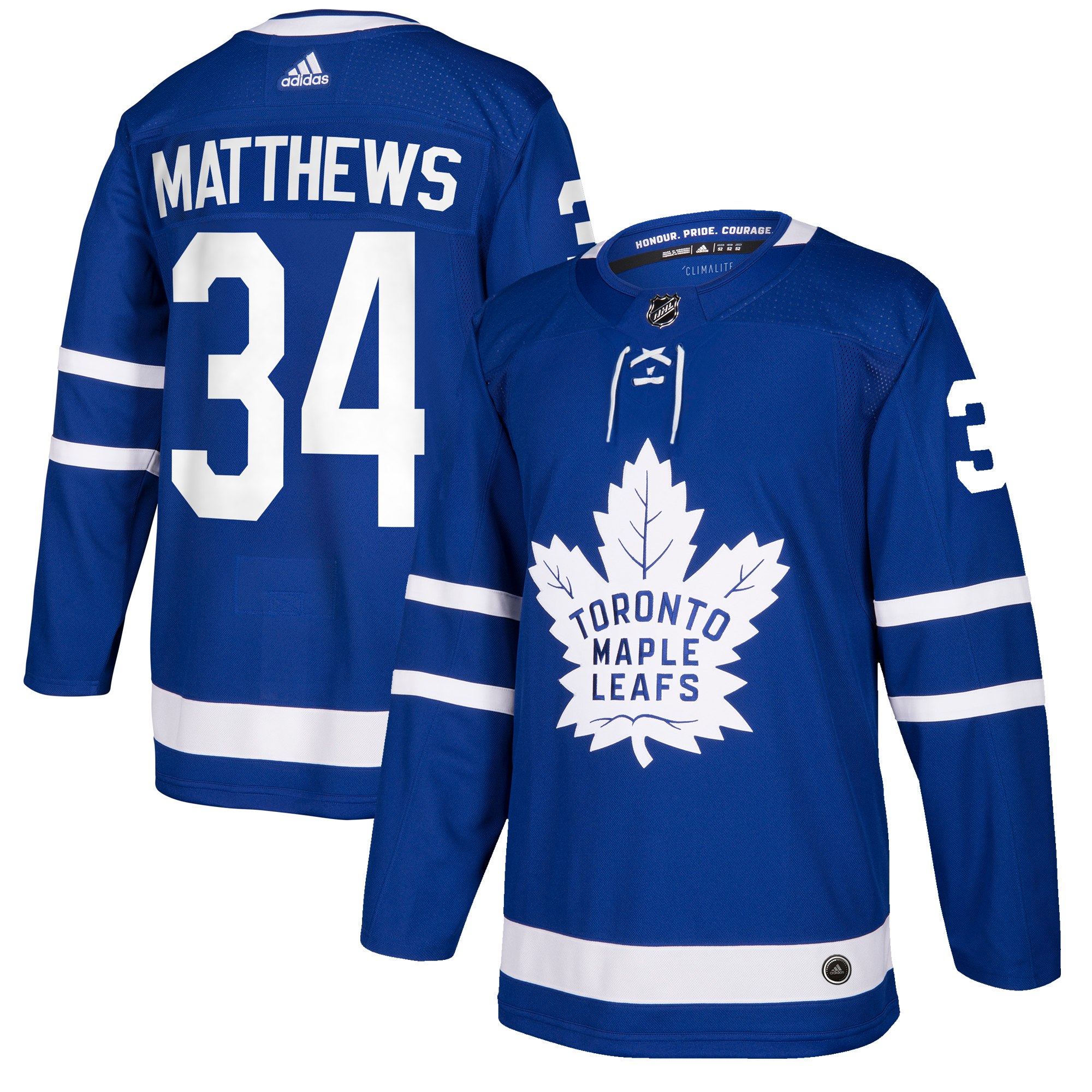 Adidas Dres Toronto Maple Leafs #34 Auston Matthews adizero Home Authentic Player Pro Veľkosť: XS, Distribúcia: USA