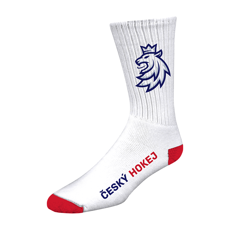 E-shop STŘÍDA SPORT Pánske Ponožky Český Hokej Logo Lev
