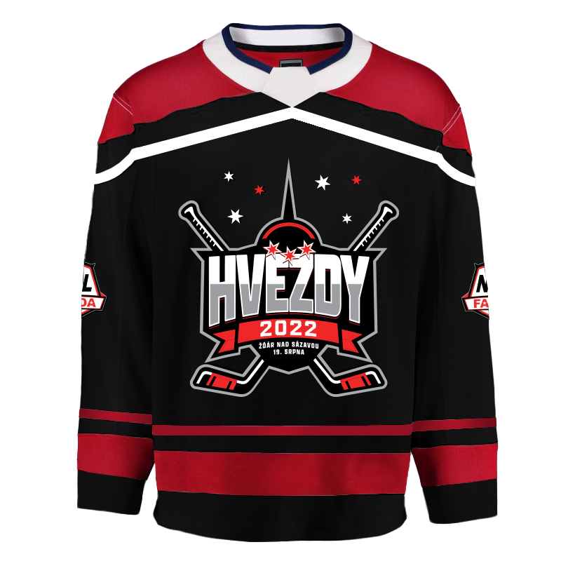 E-shop Fanda-NHL.cz Dres Hviezdy 2022 čierny
