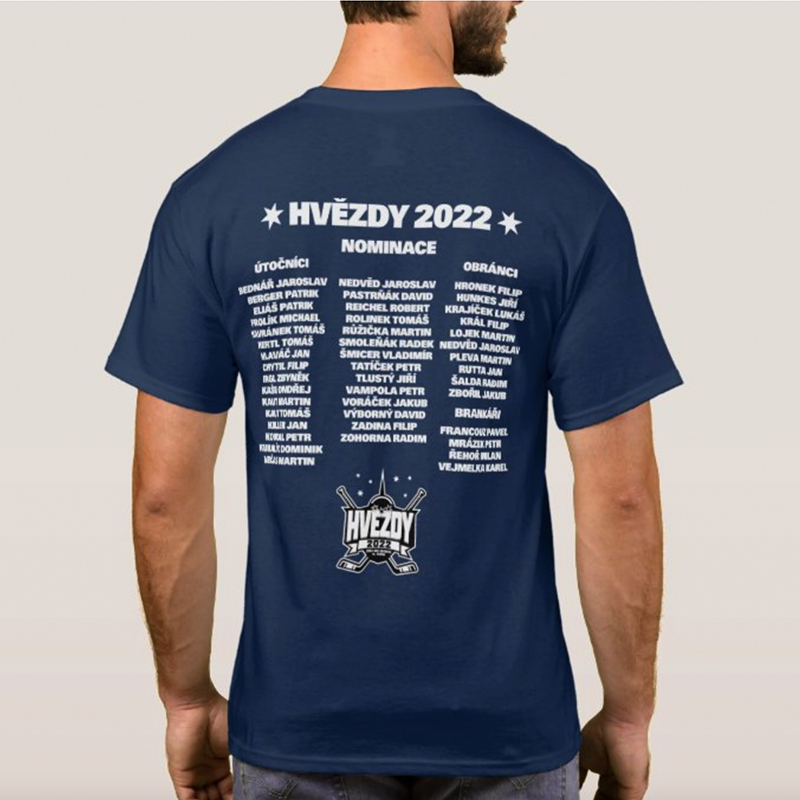 E-shop Fanda-NHL.cz Pánske tričko Hviezdy 2022 modre