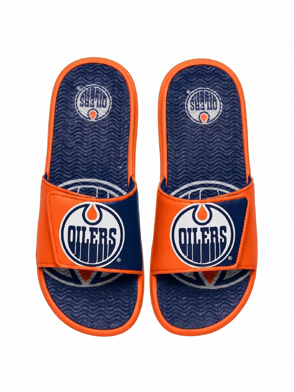 E-shop FOCO Pánske pantofle Edmonton Oilers NHL Colorblock Slipper