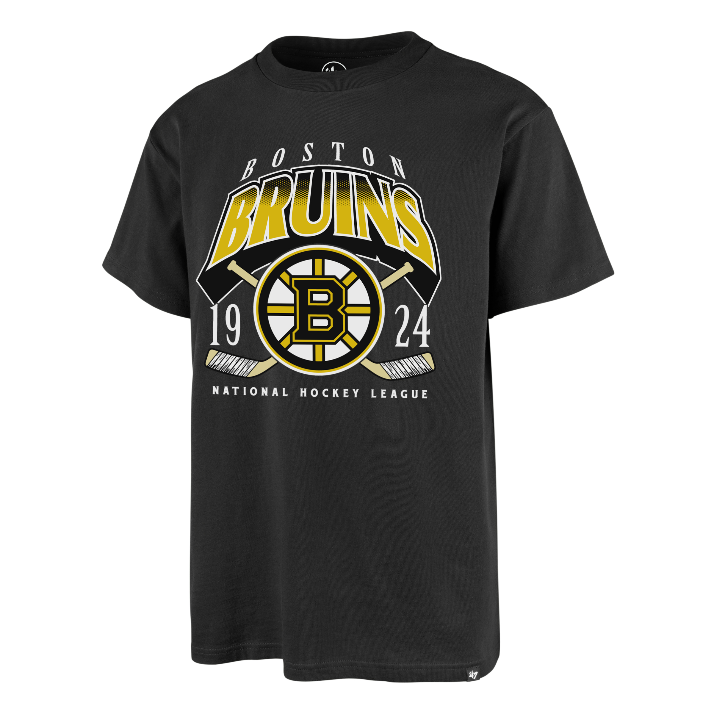 E-shop 47 Brand Pánske tričko Boston Bruins NHL ’47 ECHO Tee