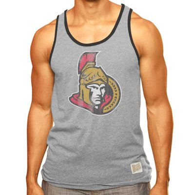 Original Retro Brand Pánské Tílko Ottawa Senators NHL Streaky Tri-Blend Veľkosť: M
