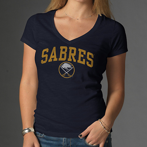 47 Brand Dámské tričko - Arch Scrum - Buffalo Sabres NHL Veľkosť: M