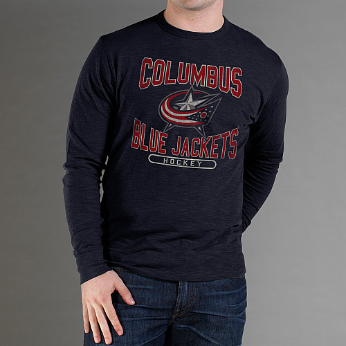 47 Brand Pánské tričko - Logo Scrum - Columbus Blue Jackets NHL Veľkosť: M