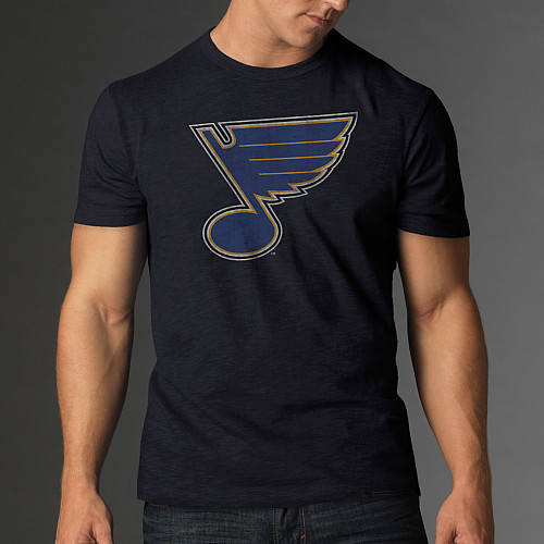 47 Brand Pánské tričko - Logo Scrum II. - St. Louis Blues NHL Veľkosť: M