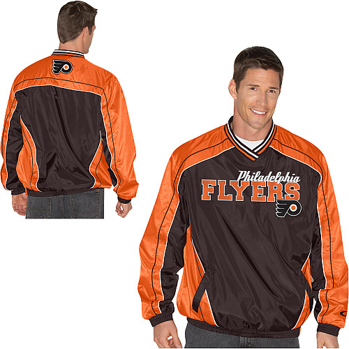 G-III Větrovka - V-neck - Philadelphia Flyers Veľkosť: M