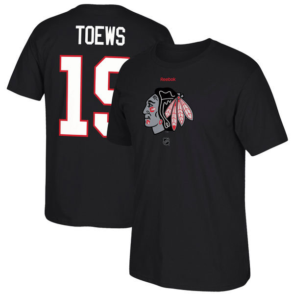 Tričko Jonathan Toews #19 Chicago Blackhawks Reebok Center Ice TNT Reflect Logo Veľkosť: S