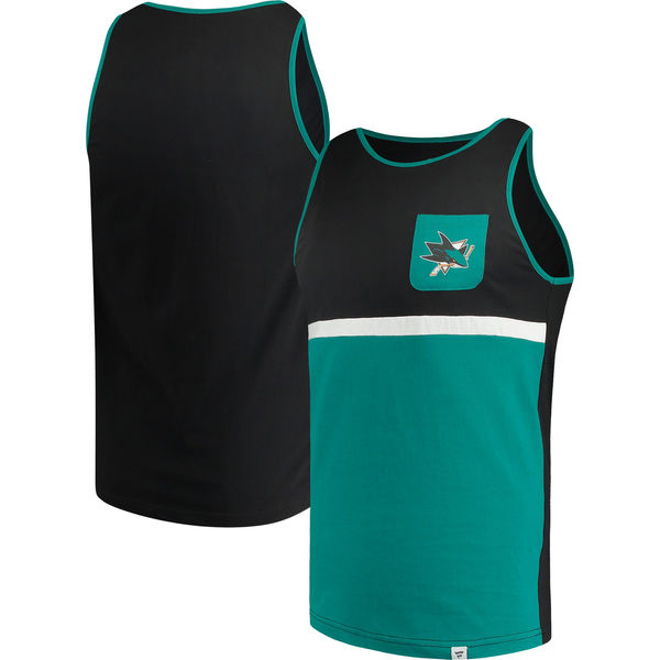 Fanatics Tílko San Jose Sharks Color Block Pocket Veľkosť: S