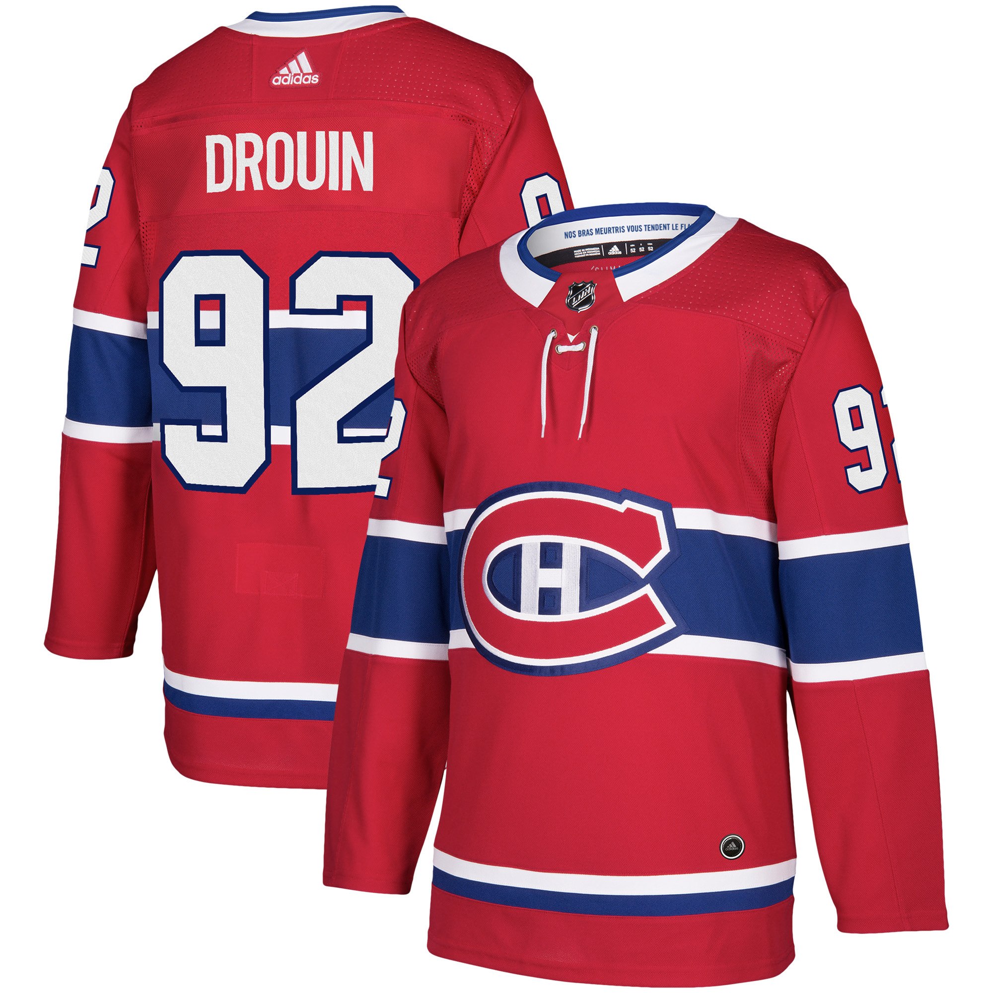 Adidas Dres Montreal Canadiens #92 Jonathan Drouin adizero Home Authentic Player Pro Distribúcia: USA