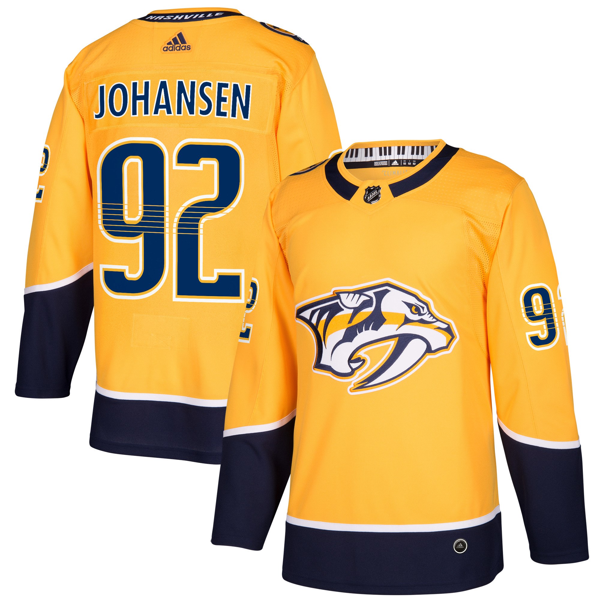 Adidas Dres Nashville Predators #92 Ryan Johansen adizero Home Authentic Player Pro Distribúcia: USA