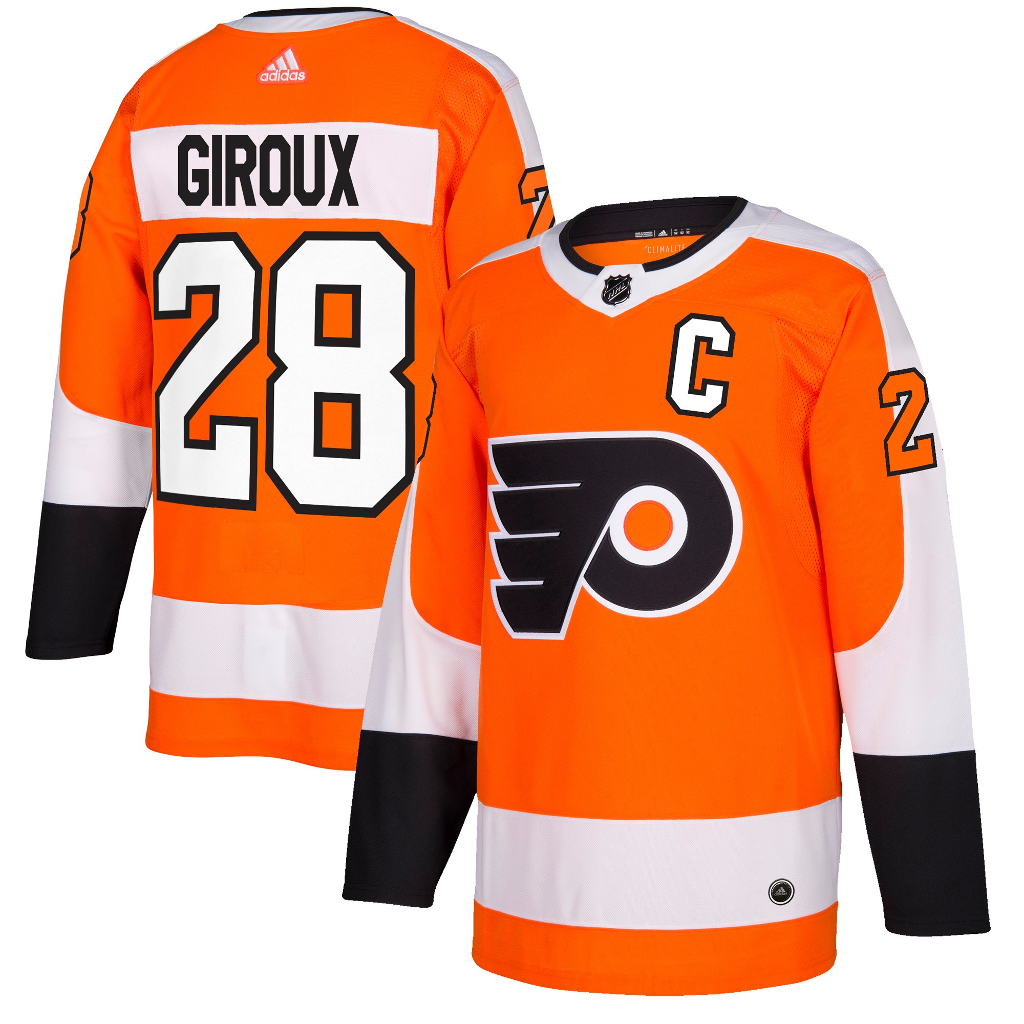 Adidas Pánský dres Philadelphia Flyers NHL #28 Claude Giroux adizero Home Authentic Player Pro Distribúcia: USA