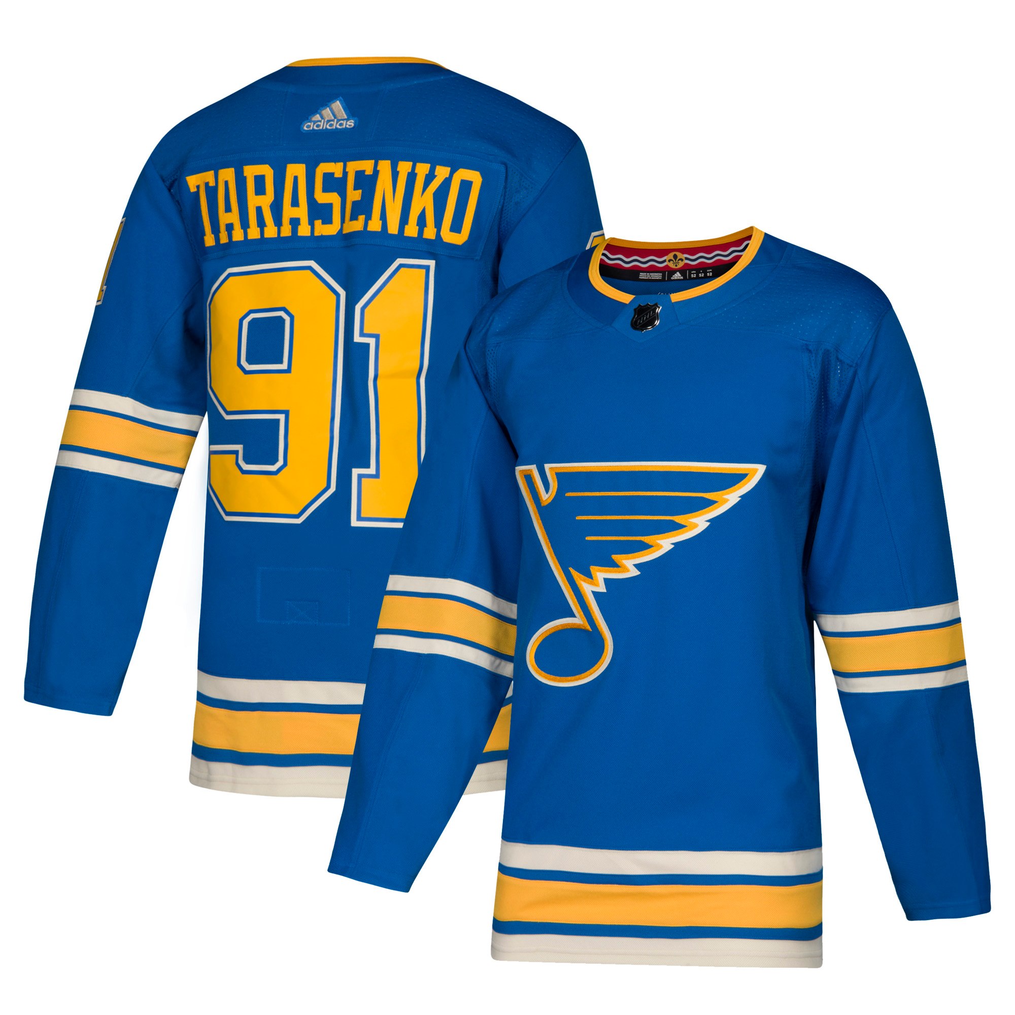 Adidas Dres St. Louis Blues #91 Vladimir Tarasenko adizero Alternate Authentic Player Pro Distribúcia: USA
