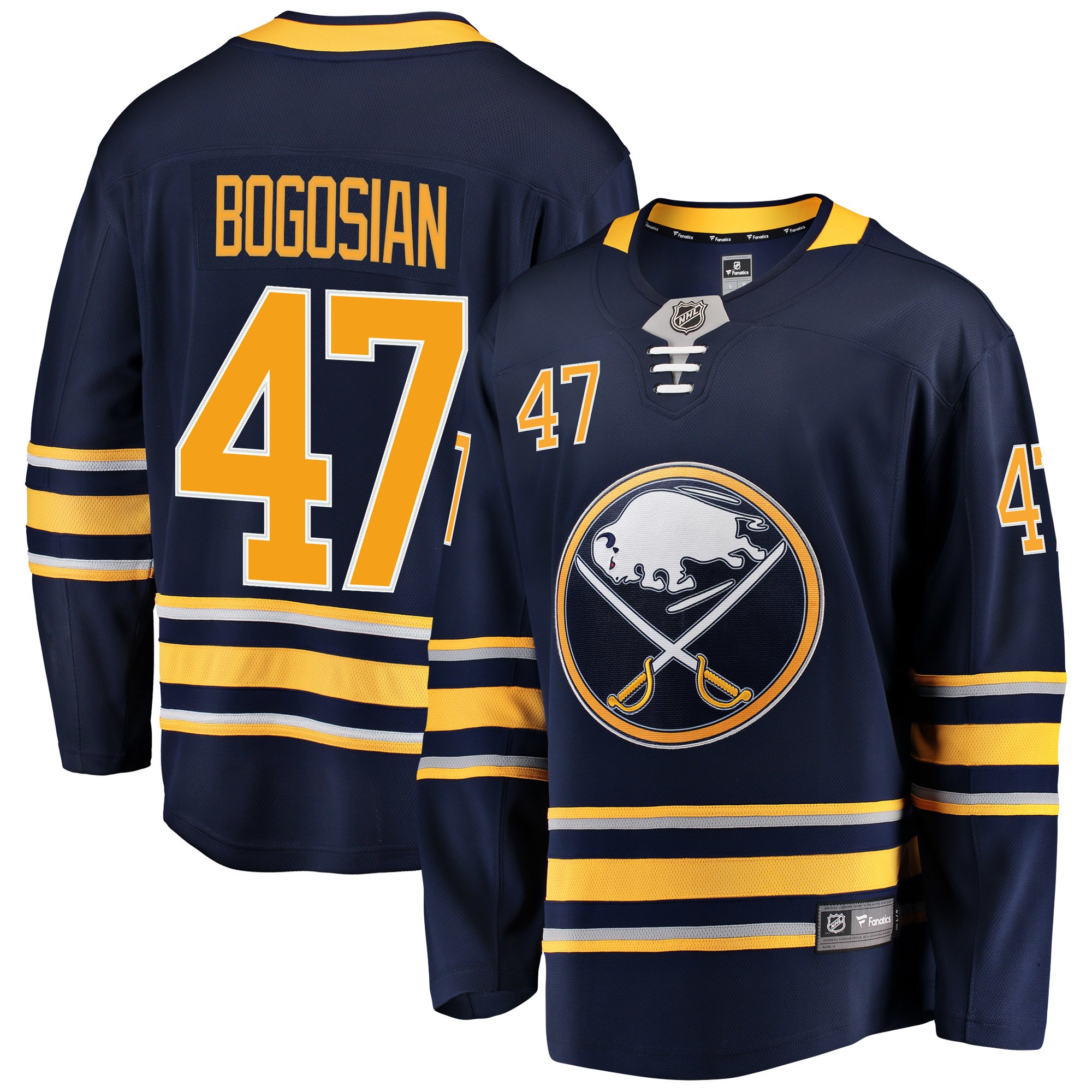 Fanatics Dres Buffalo Sabres #47 Zach Bogosian Breakaway Alternate Jersey Veľkosť: XL, Distribúcia: USA