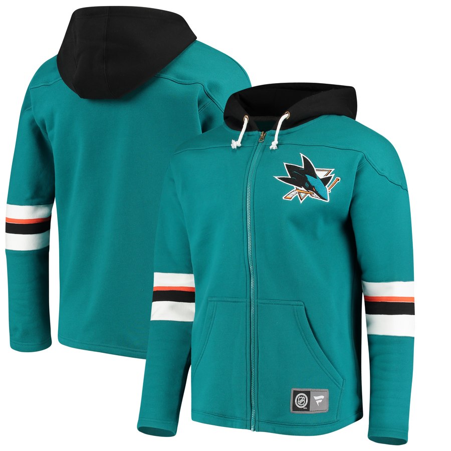 Fanatics Mikina San Jose Sharks Breakaway Full-Zip Hoodie Veľkosť: S
