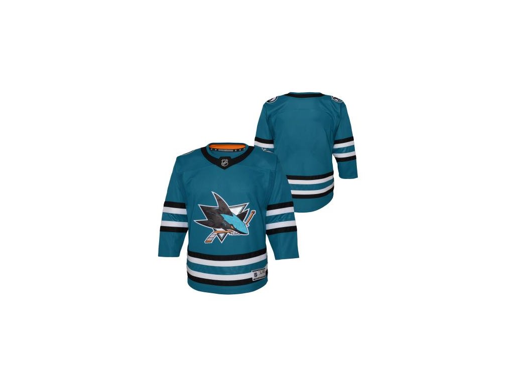 Fanatics Dětský dres San Jose Sharks NHL Breakaway Home Jersey Veľkosť: L/XL