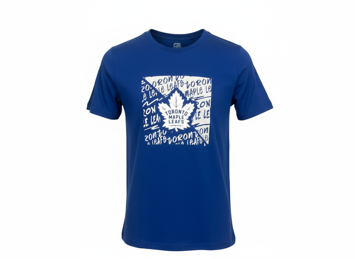 E-shop Outerstuff Detské tričko Toronto Maple Leafs NHL Divide Ss Ctn Tee
