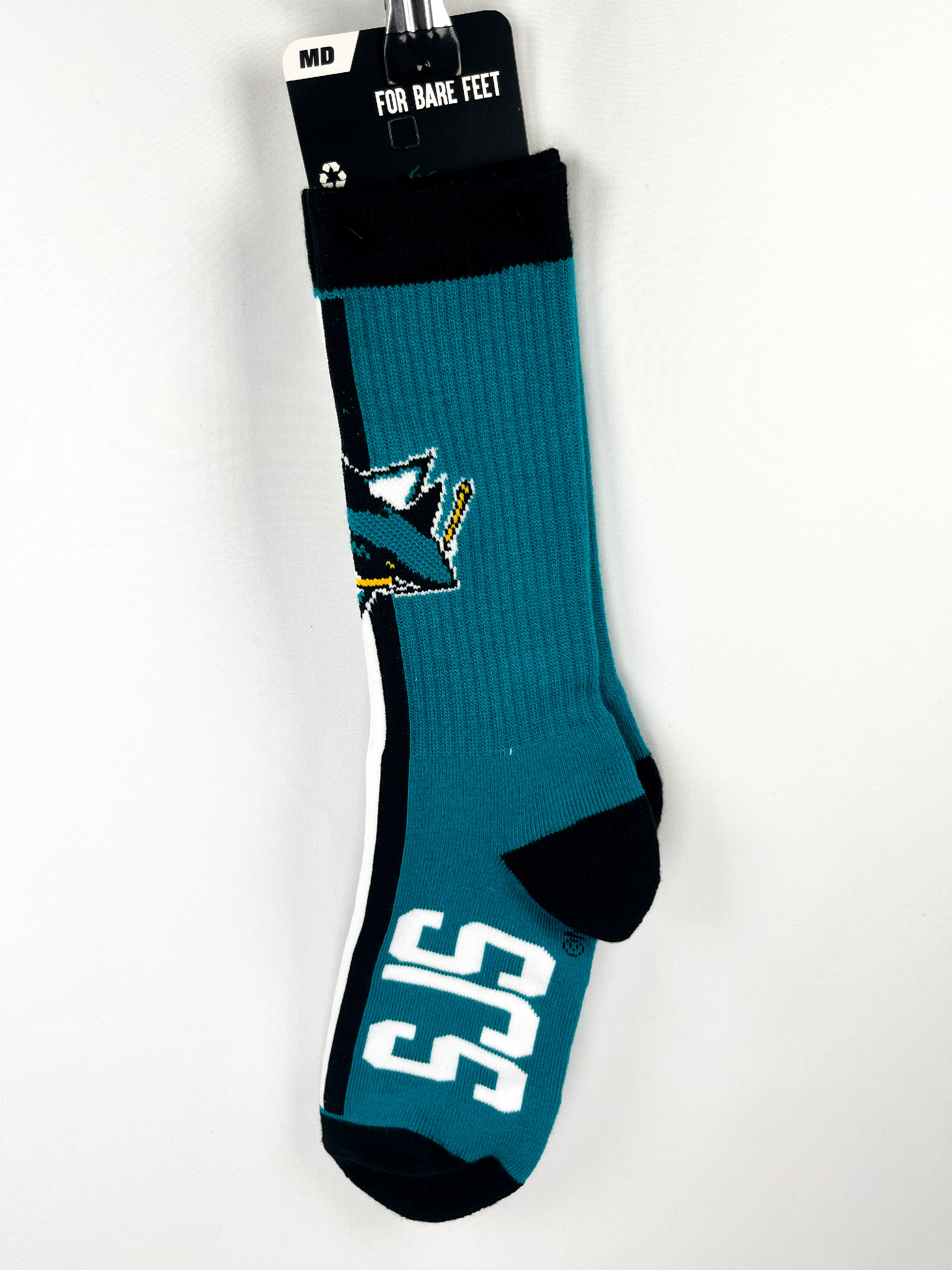 For Bare Feet Ponožky San Jose Sharks Da Bomb Veľkosť: L