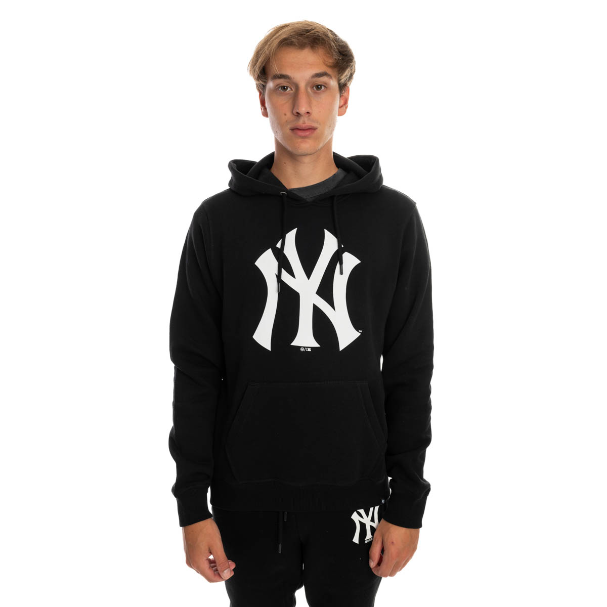 47 Brand Pánska Mikina New York Yankees Imprint ’47 BURNSIDE Pullover Hood Veľkosť: L