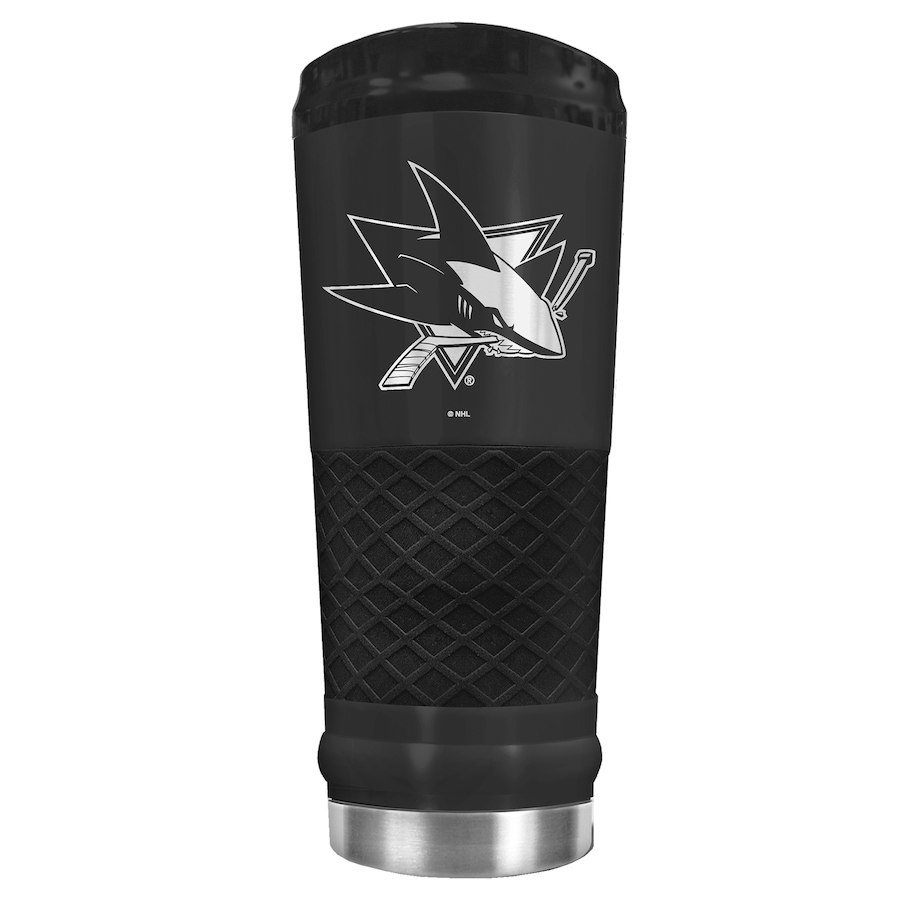 Great American Products Termohrnek San Jose Sharks NHL Black Stealth Matte Tumbler