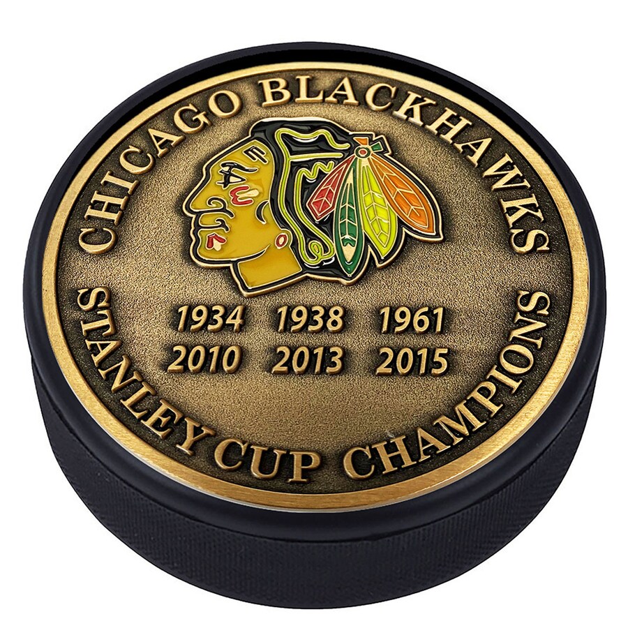 Fanatics Puk Chicago Blackhawks Stanley Cup Champions Medallion Collection