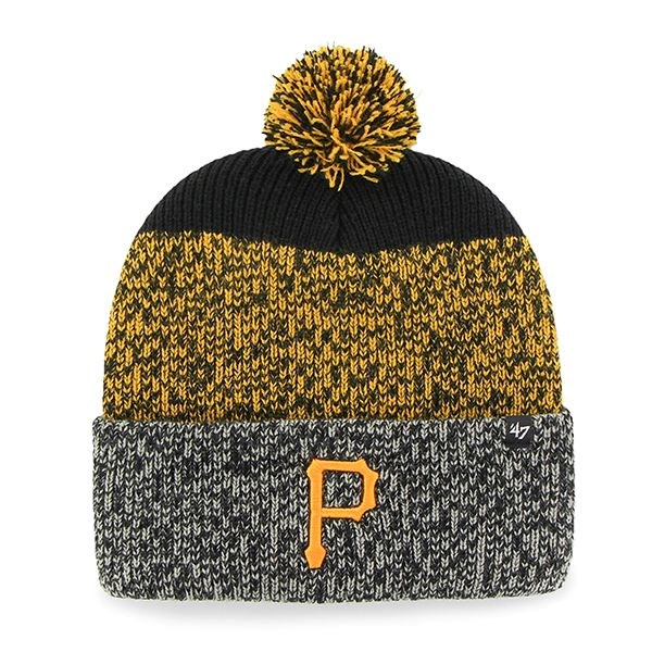 E-shop 47 Brand Pánska zimná čiapka Pittsburgh Pirates MLB '47 Static Cuff Knit