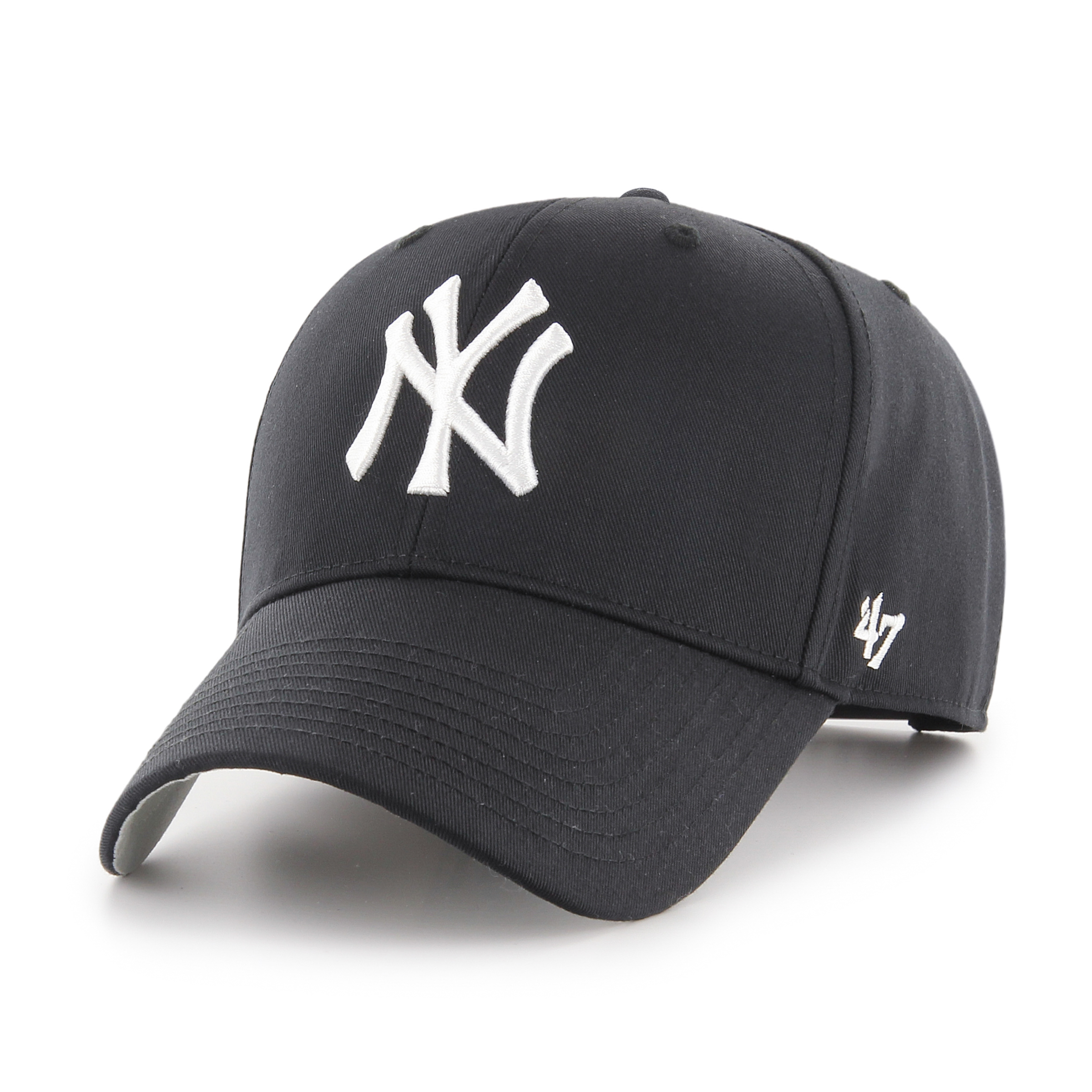 47 Brand Detská šiltovka New York Yankees MLB Raised Basic '47 MVP Black