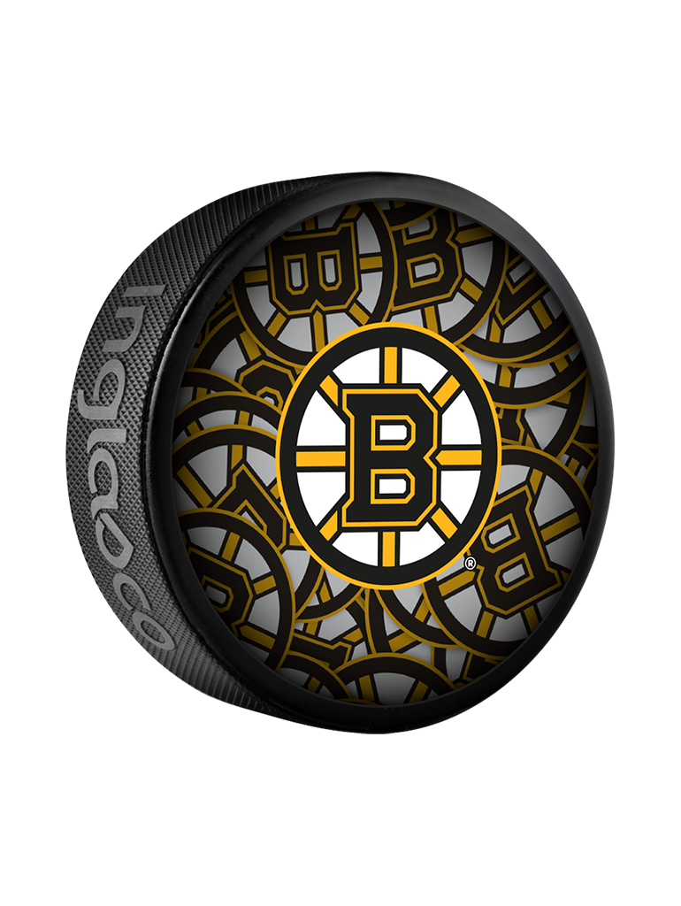 Inglasco / Sherwood Puk Boston Bruins Clone Súvenir Collector Hockey Puck